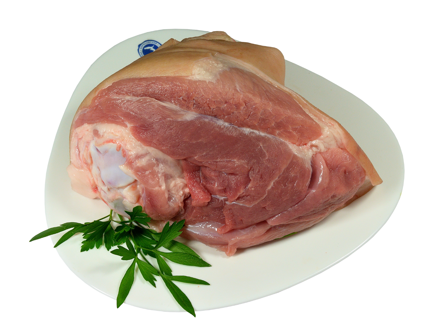 Полуфабрикат мясной натуральный крупнокусковой мясокостный из свинины Голяшки, рульки для холдца1