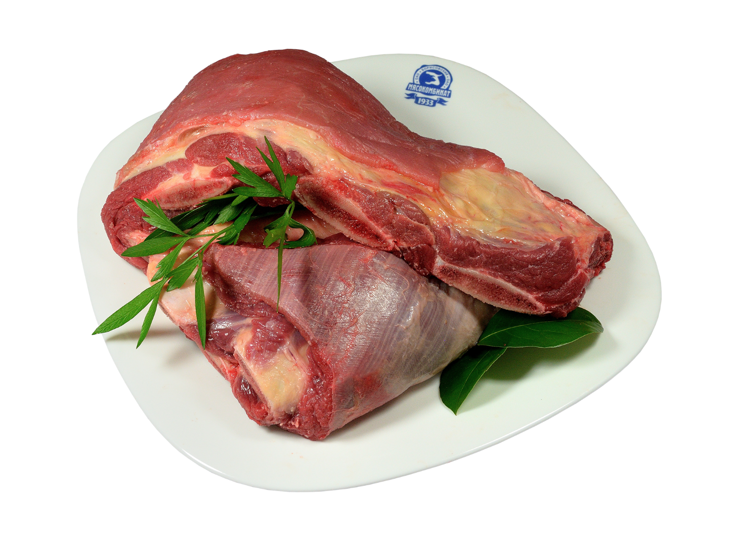 Полуфабрикат мясной натуральный мелкокусковой мясокостный из говядины Ребрышки Классик