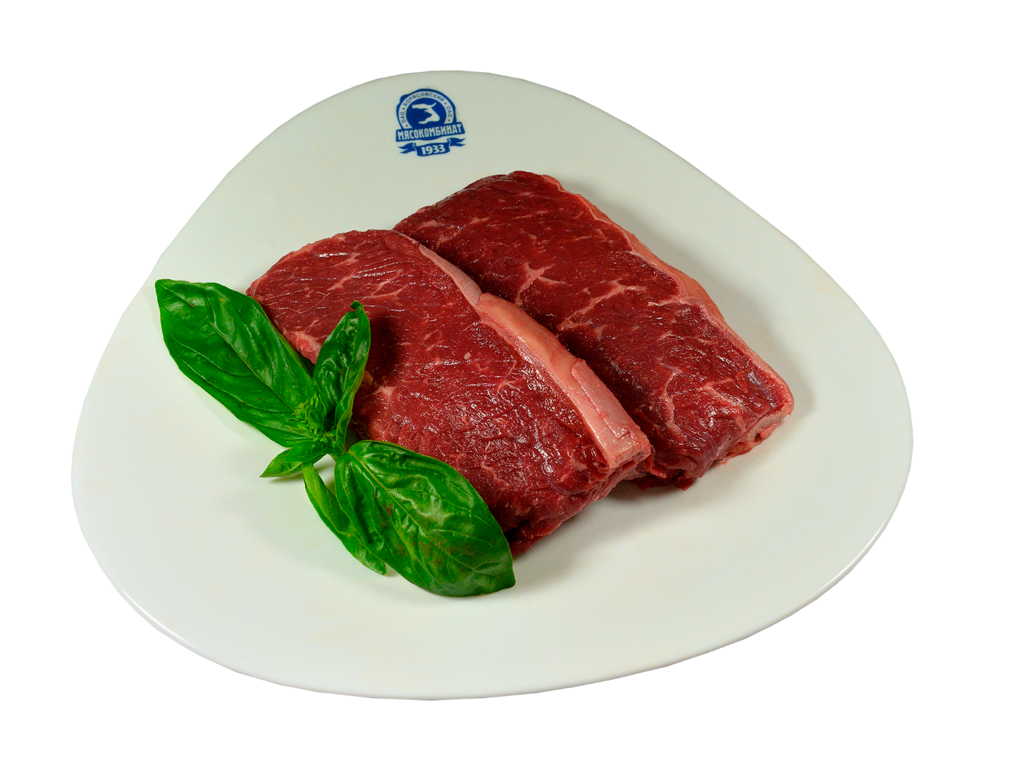 Полуфабрикат мясной натуральный порционный бескостный из говядины Стейк Стриплойн1