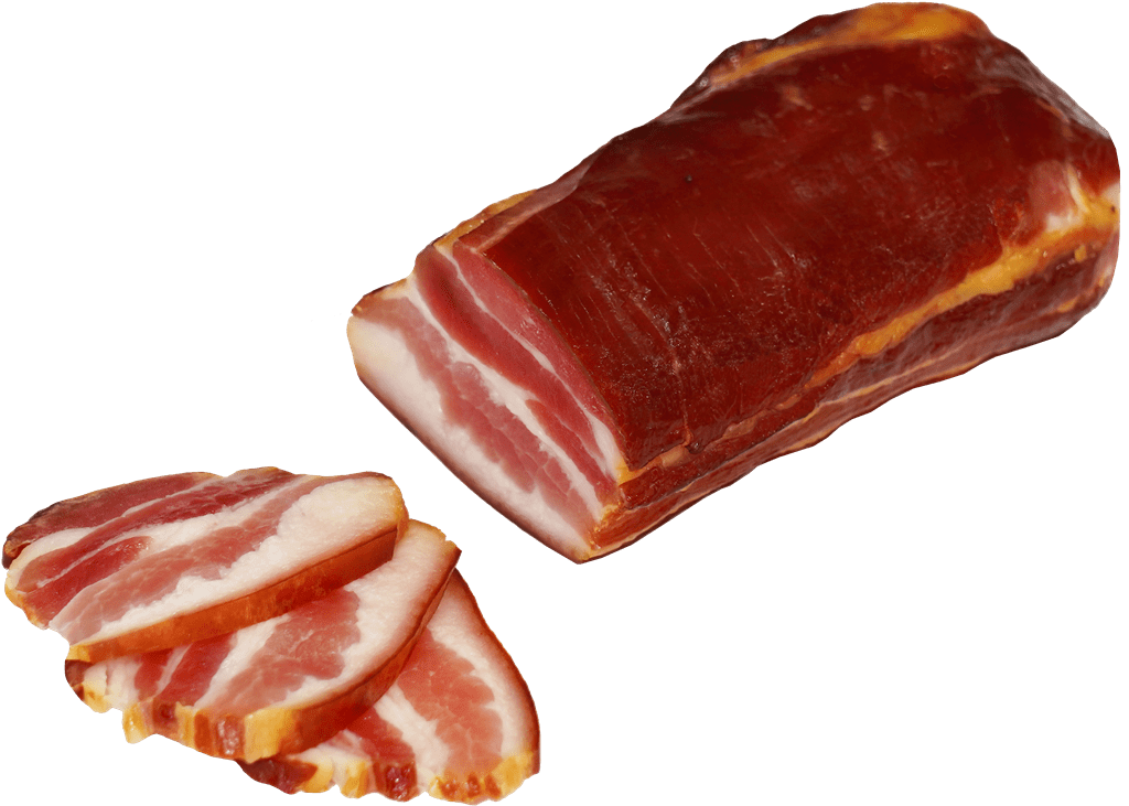 Продукт из свинины мясной «Бекон от тещи» сырокопченый
