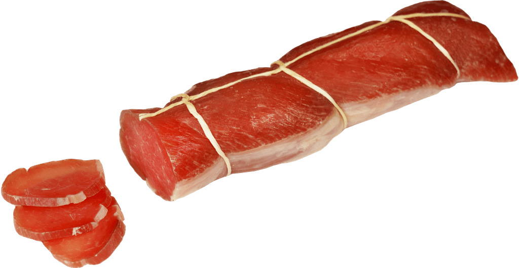 Свиная «Корейка по-белорусски» сыровяленая из спинно-поясничной части